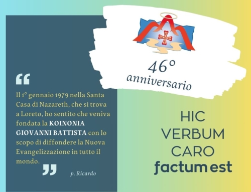 46° anniversario della Koinonia Giovanni Battista